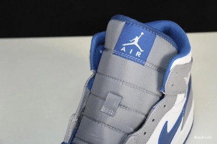 JORDAN 1 Cement True MID Blue DQ8423-014 1101